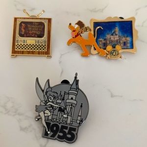 Disney Pins of 50th celebration